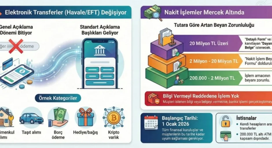 Para Transferleri ve Nakit İşlemler Mercek Altında