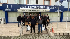 Büyükşehir'den Aliağa'da Üreticiye Hayvancılık Desteği