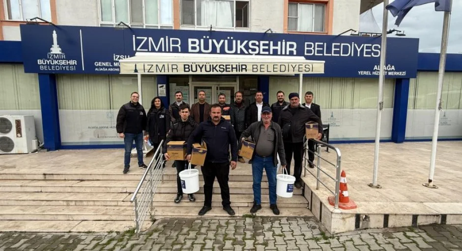 Büyükşehir'den Aliağa'da Üreticiye Hayvancılık Desteği