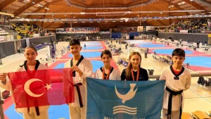 Aliağa'dan Uluslararası Taekwondo Başarısı