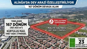 Aliağa'da 167 Dönümlük Dev Özelleştirme