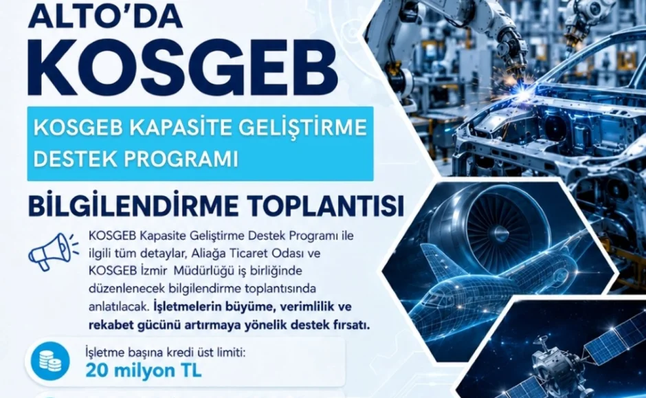 KOBİ&amp;amp;#039;lere Finansman Desteği ALTO&amp;amp;#039;da Anlatılacak